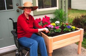 Lady Gardening